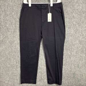 Vince Pants Womens Size 14 Navy Blue Crop Preppy Coastal Casual Work